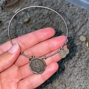 J Letter Alex and Ani Bracelet